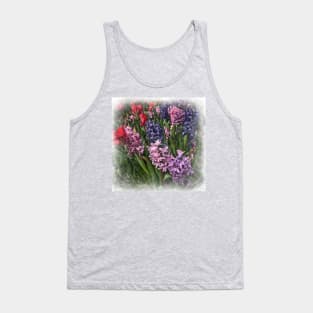 Hyacinth With Tulips Tank Top